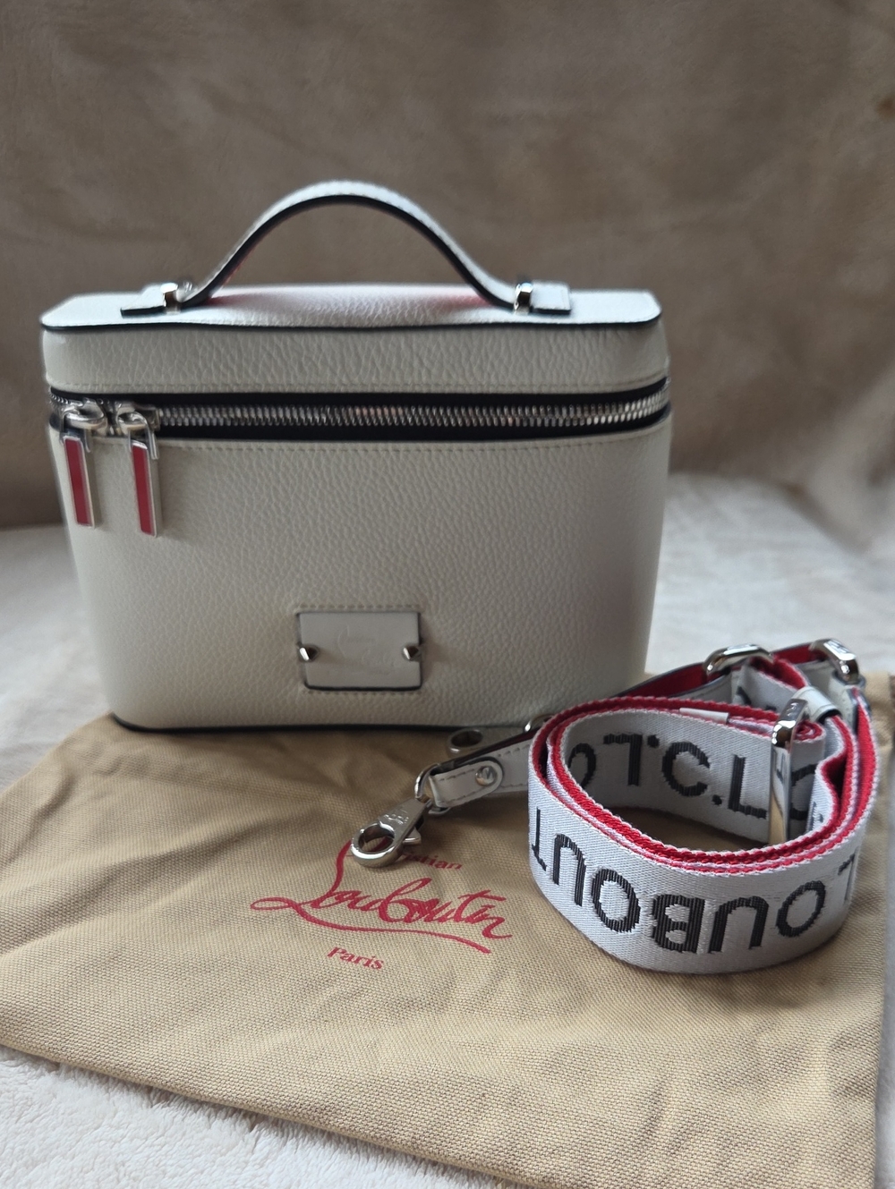 Christian Louboutin Kypipouch Vanity Style Crossbody Bag With Top-Handle